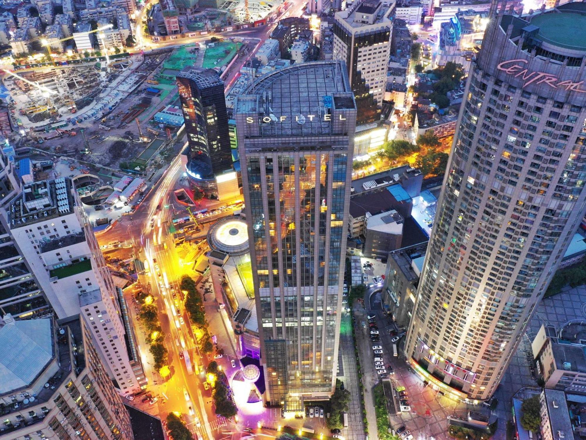 Sofitel Nanjing Galaxy Hotell Eksteriør bilde